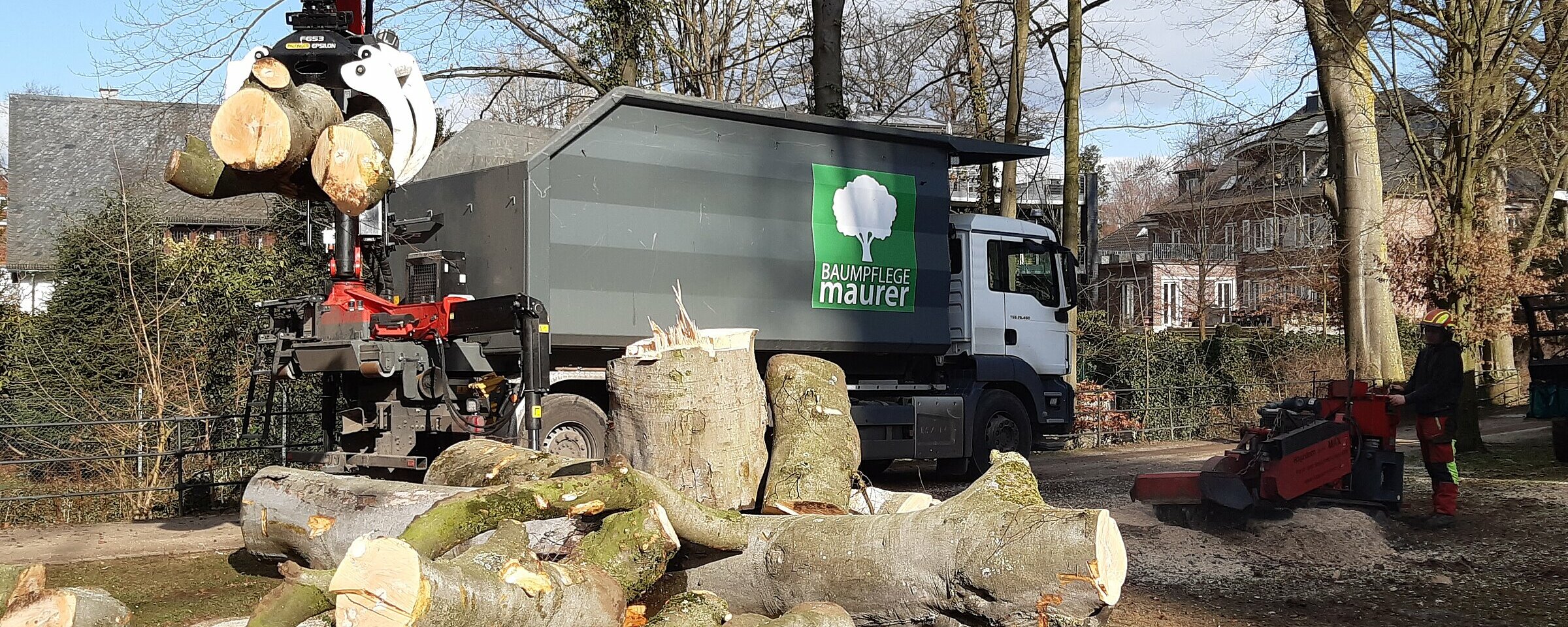 Fachmännische Baumfällung in Bielefeld, Gütersloh, Herford und dem Raum OWL